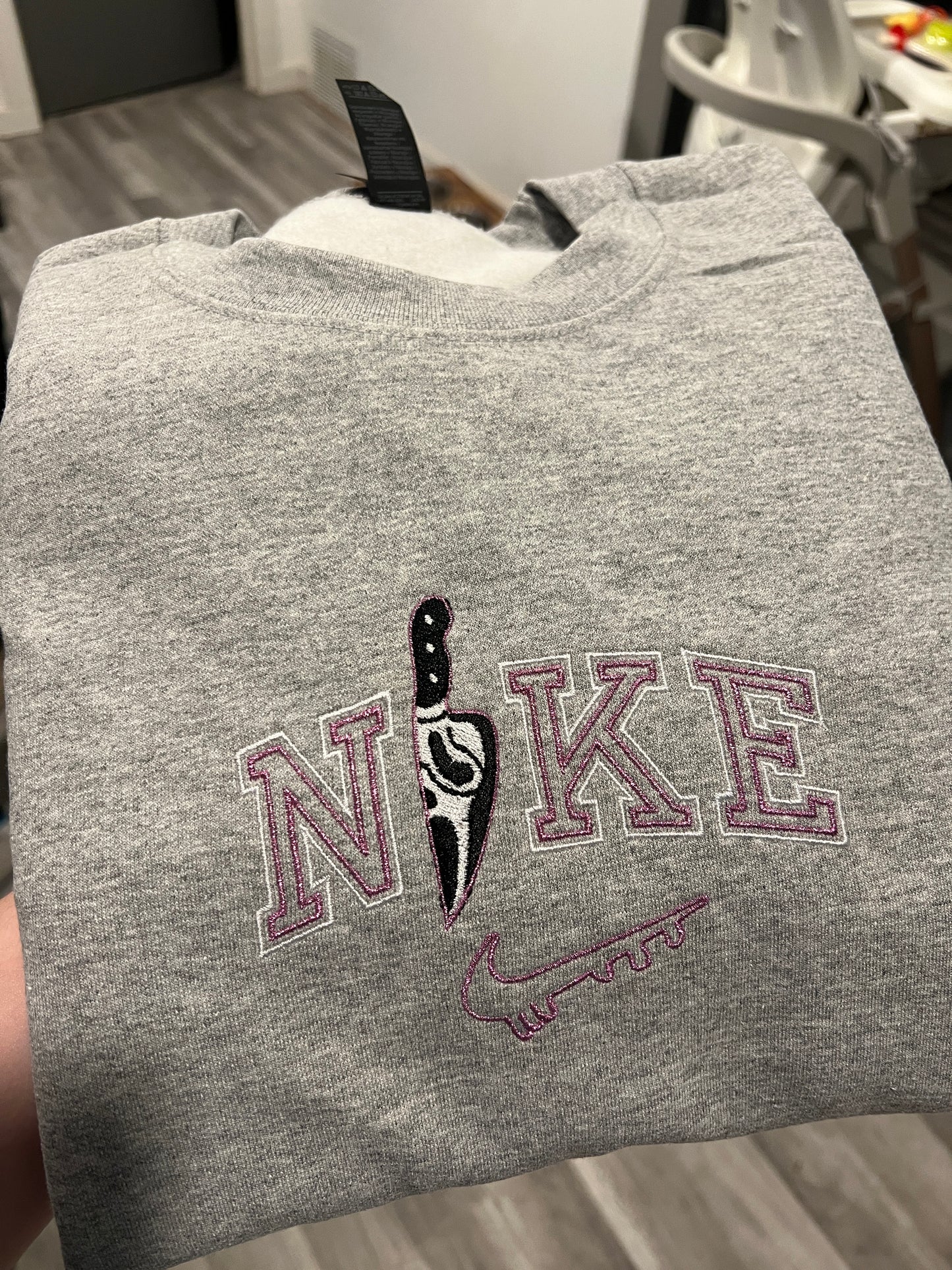 Scream knife swoosh drip