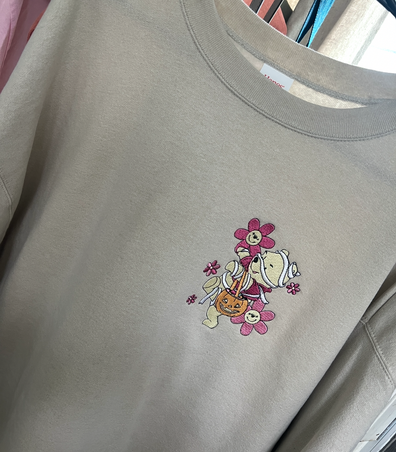 Pooh mummy left chest