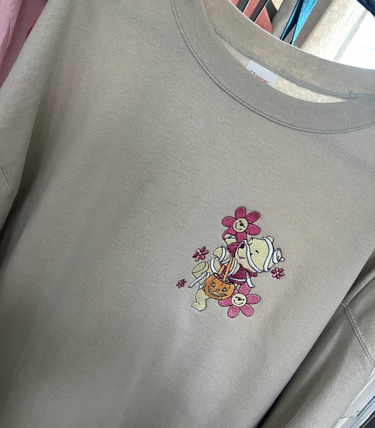 Pooh mummy left chest