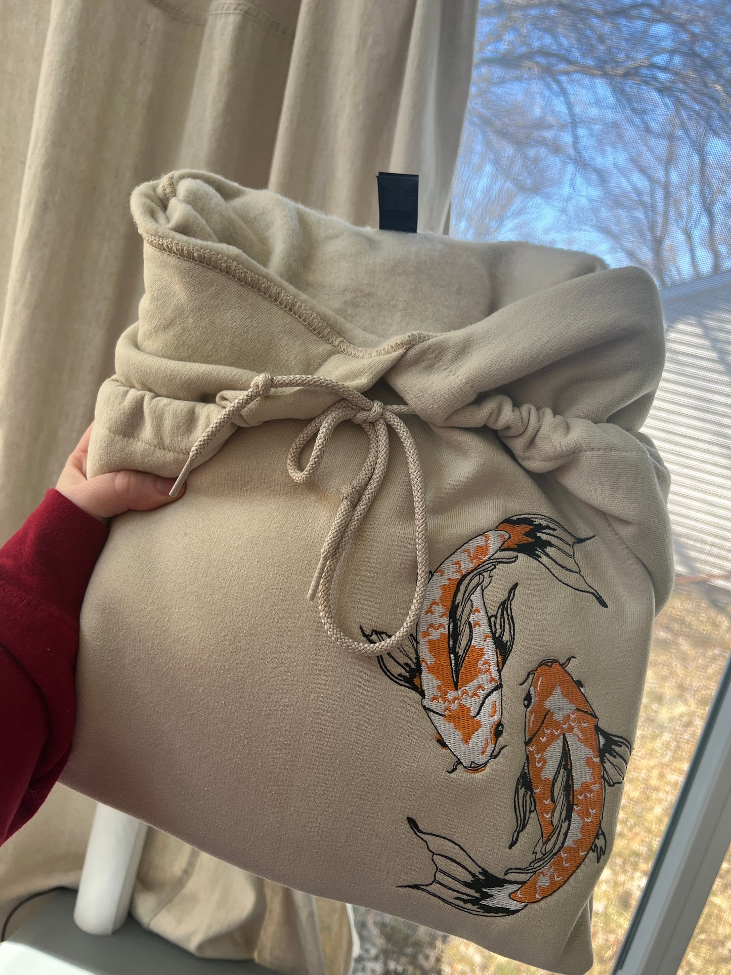 Koi Fish Left Chest