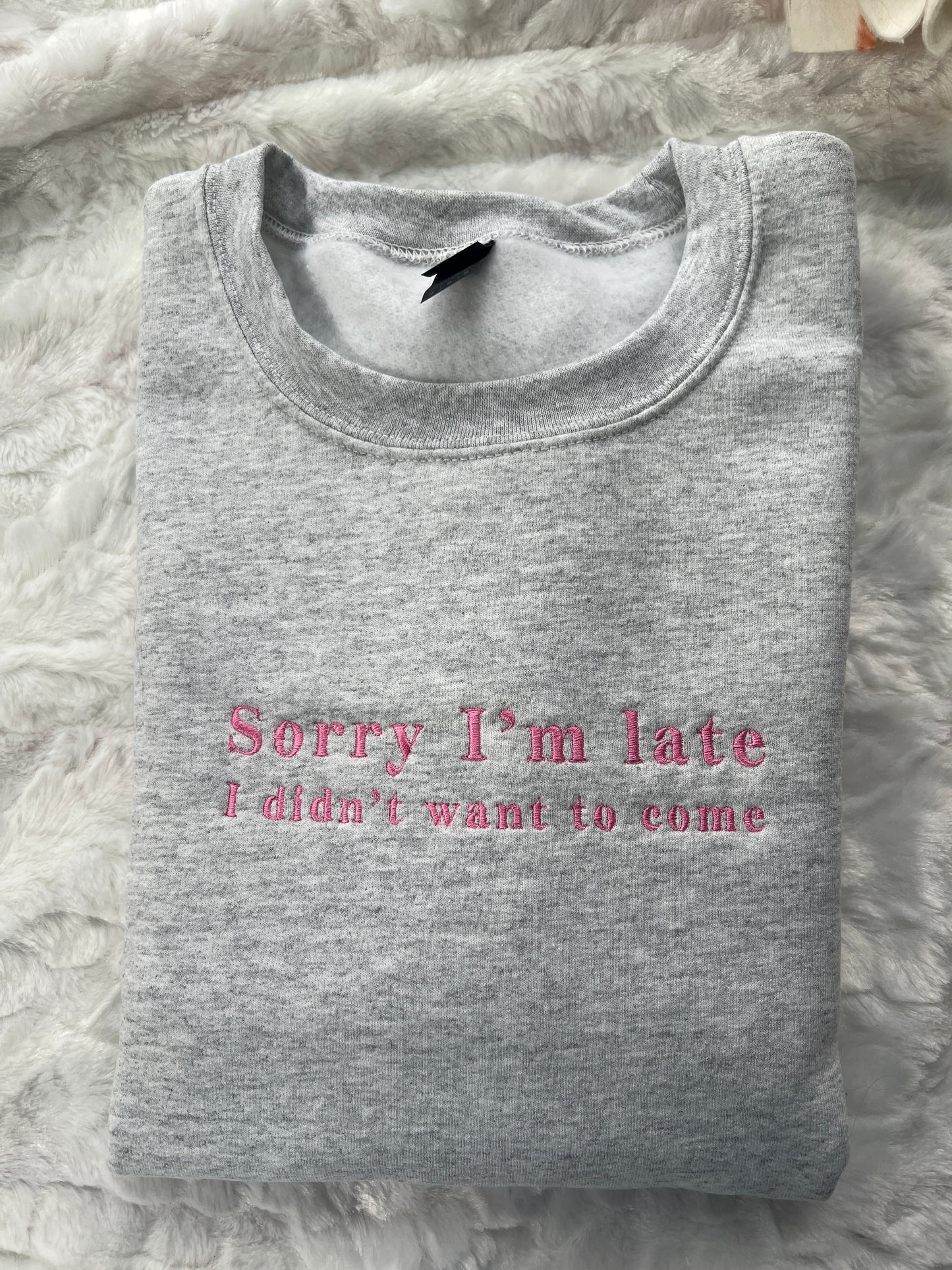 Sorry I’m Late