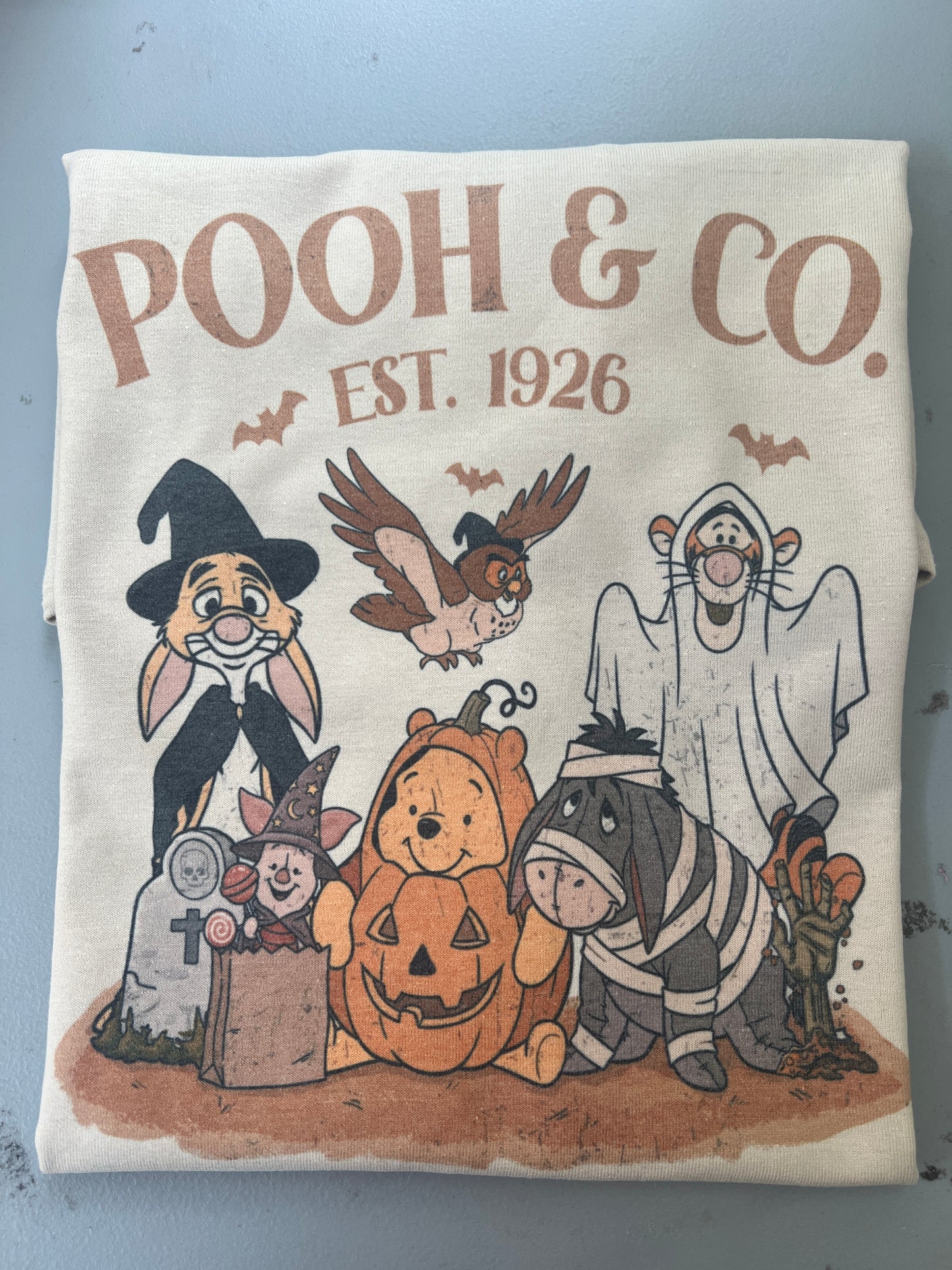Pooh & Co Halloween SUB/DTF