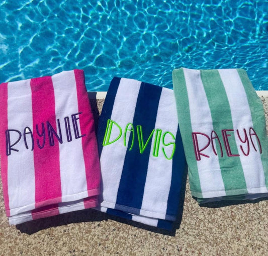 Customized Beach Towels
